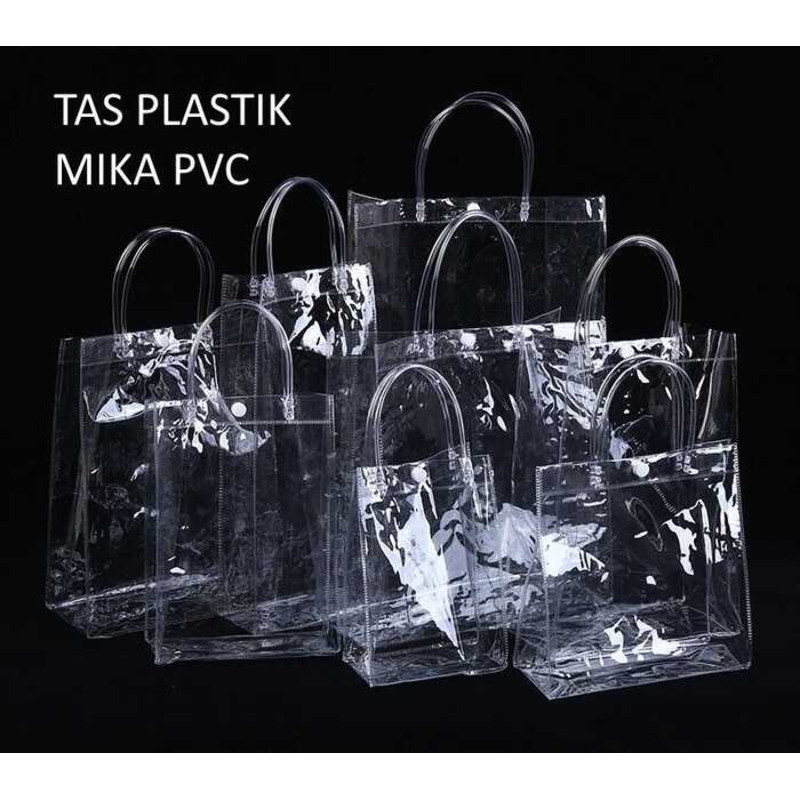 

PVC Polos Kantong Mika Goodie Bag Hampers | Tas Souvenir Transparant Bening untuk Bingkisan Ulang Tahun, Pernikahan,