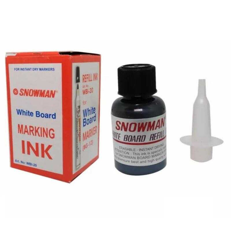 

REFILL/ ISI ULANG SPIDOL WHITEBOARD SNOWMAN / TINTA BISA DIHAPUS