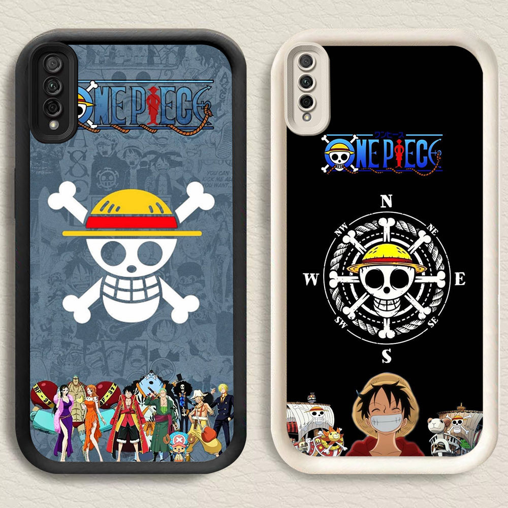 DR-22 Monkey D Luffy Soft Casing untuk Samsung A50 A50s M02 A30S A7 A02 A03 A26 A17 Core