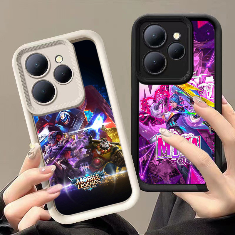 Casing Hp Untuk Redmi Note 9 12 Pro 4G 5G 12 Turbo Ponsel Lembut Mata malaikat Silikon Penutup TPU B