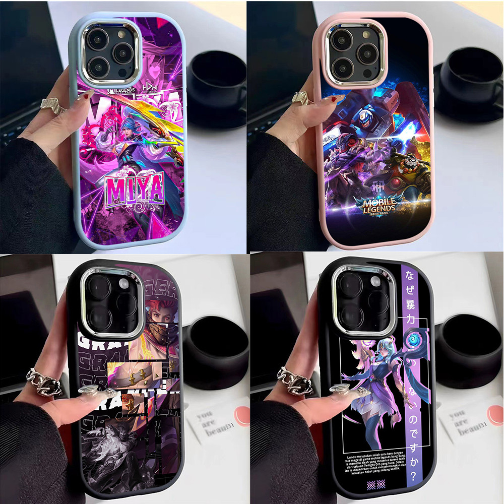 Casing Hp OPPO A31 A53 A33 2020 A15 A15s A16 A16s A17 A17K A18 A38 A74 Casing Ponsel Lembut Bingkai 