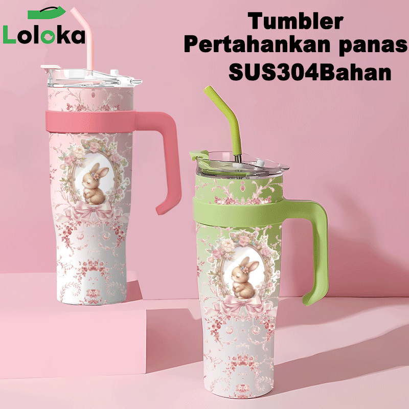 Tumbler Jumbo 1200ML Stainless Steel 304 Termos Air Panas Dingin Double Wall Kapasitas Besar 40BQQQ0