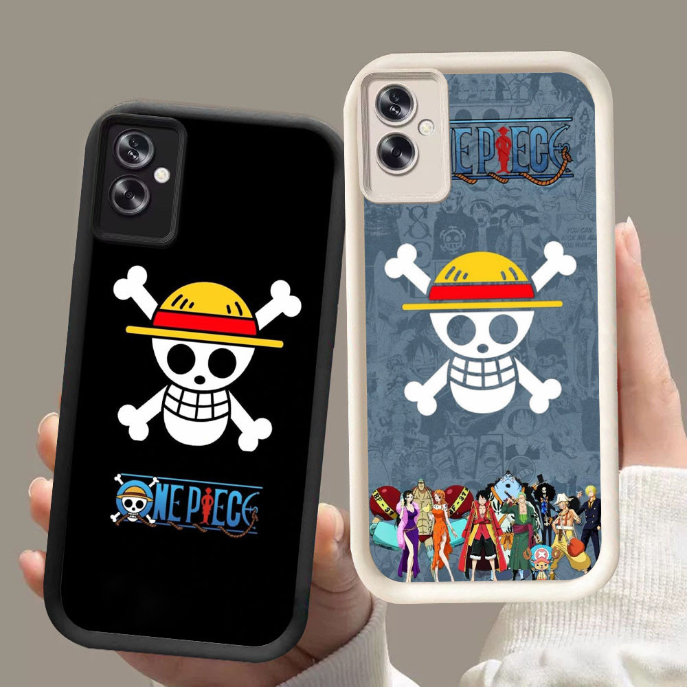DR-22 Monkey D Luffy Soft Casing untuk OPPO A79 A3 A3X A5 Realmeo C31 C35 Narz 50A Prime Pro