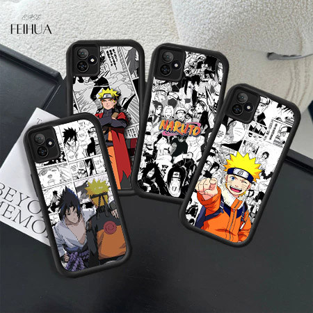 Naruto Hp Clear Plating Casing untuk VIVO V9 Y95 Y30 Y50 Y17 Y91i Z1 Y81S Y66 Y12 Y93 V15 Y20i Y20 Y