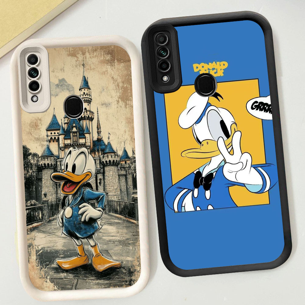 ST12 Donald duck Casing untuk OPPO Reno 3 A91 A31 F15 2020 Kasus Ponsel
