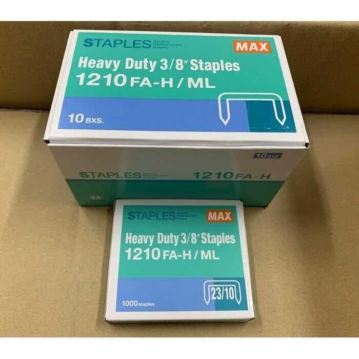 

Max Isi Staples 1210 FA-H/ML Stapler Jepretan Heavy Duty