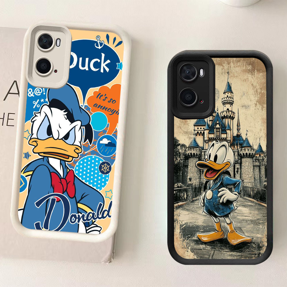 ST12 Donald duck Casing untuk OPPO A77s A57s A57 A77 A76 A57e A96 A36 Kasus Ponsel