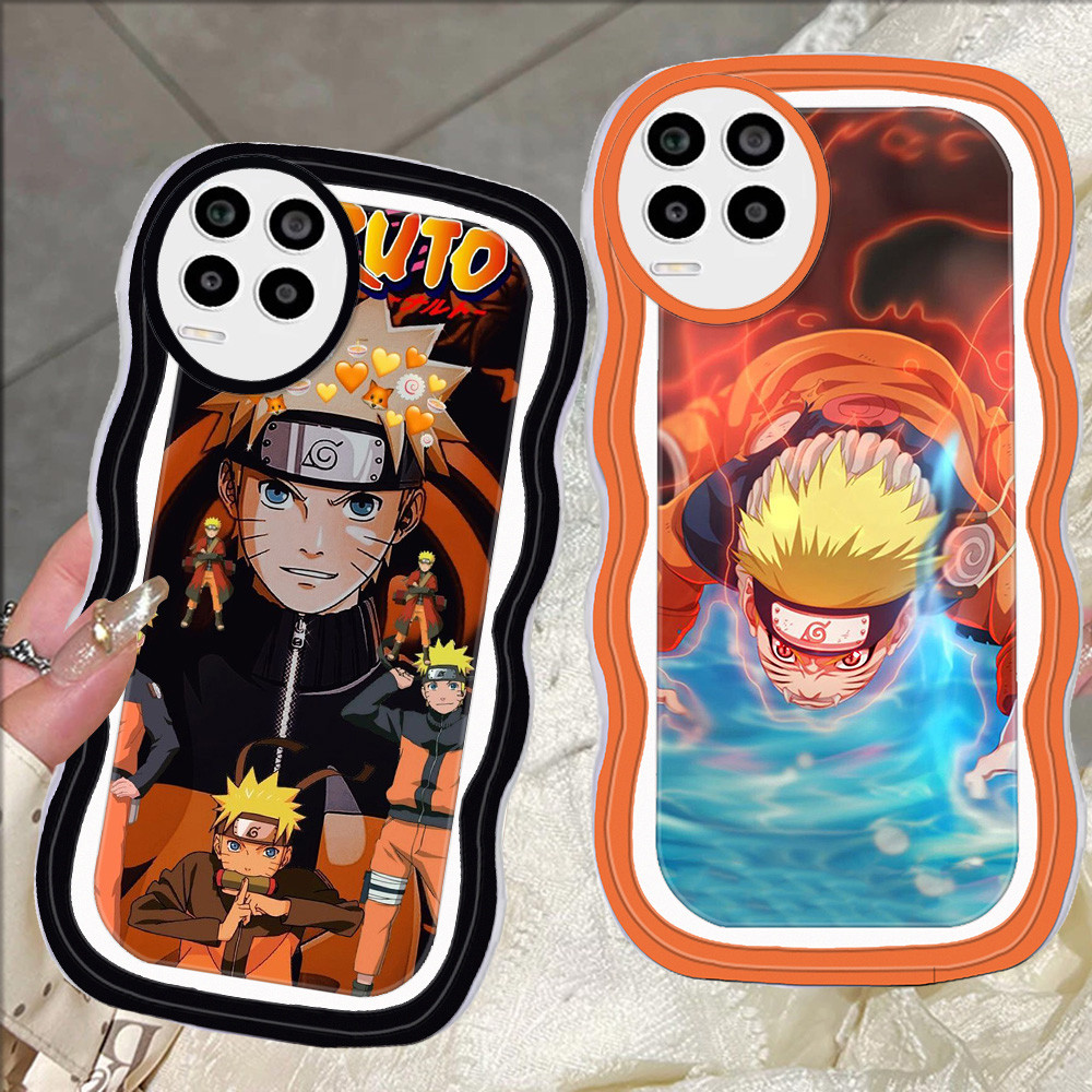 D-69 Naruto Super Transparan Casing untuk Realme 8i 7i C17 8 Pro 5G Case