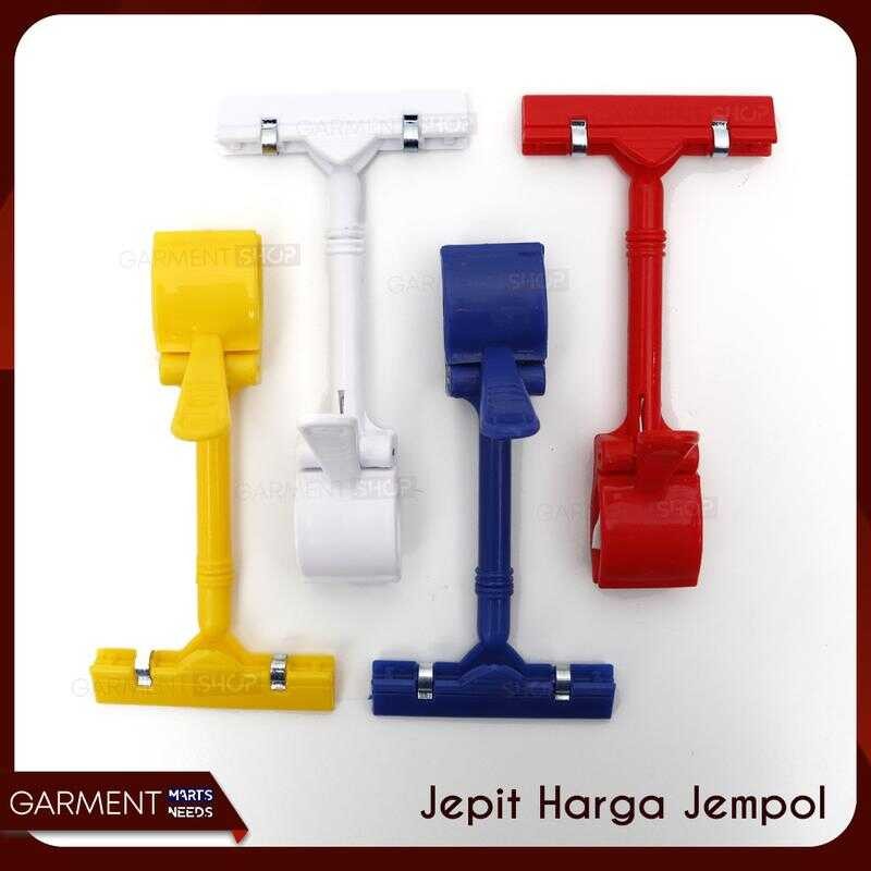 

Jepit Obral Penjepit Label Papan Harga Tag Hanger biru