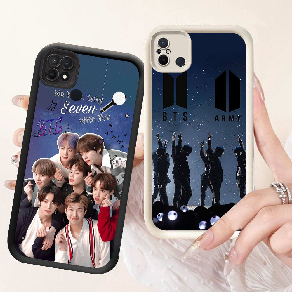 BW-4 Bangtan Forever BTS Luxury Casing untuk Xiaomi Redmi 9C 11A 12C 10C NFC POCO C55 C31