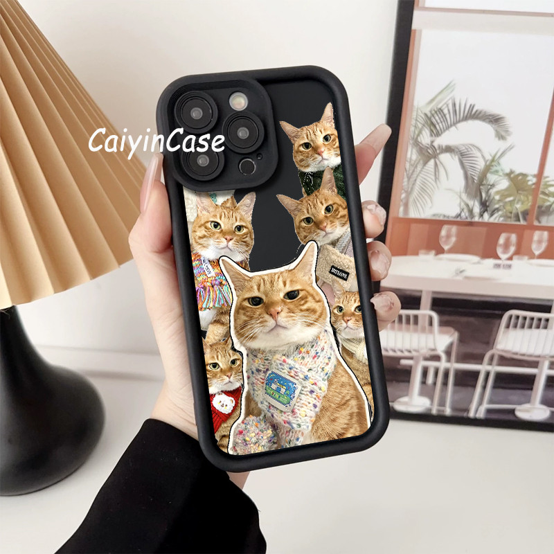 case IPhone 11 Pro Xr Xs 7 PLus 12 Promax 13 Peliharaan Kucing Silikon Case IPhone 6 X 8 PLus  11 Pr