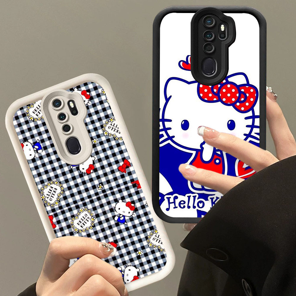 Lembut Casing untuk OPPO Reno F11 A9 2F 2Z A5 2020 Pro Kasus CF31 Kitty