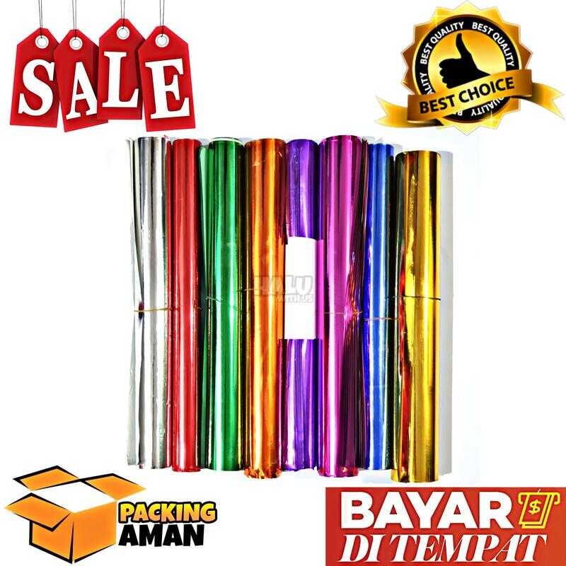 

(BISA COD) PROMO 1 Pcs Kertas Emas / Metalik