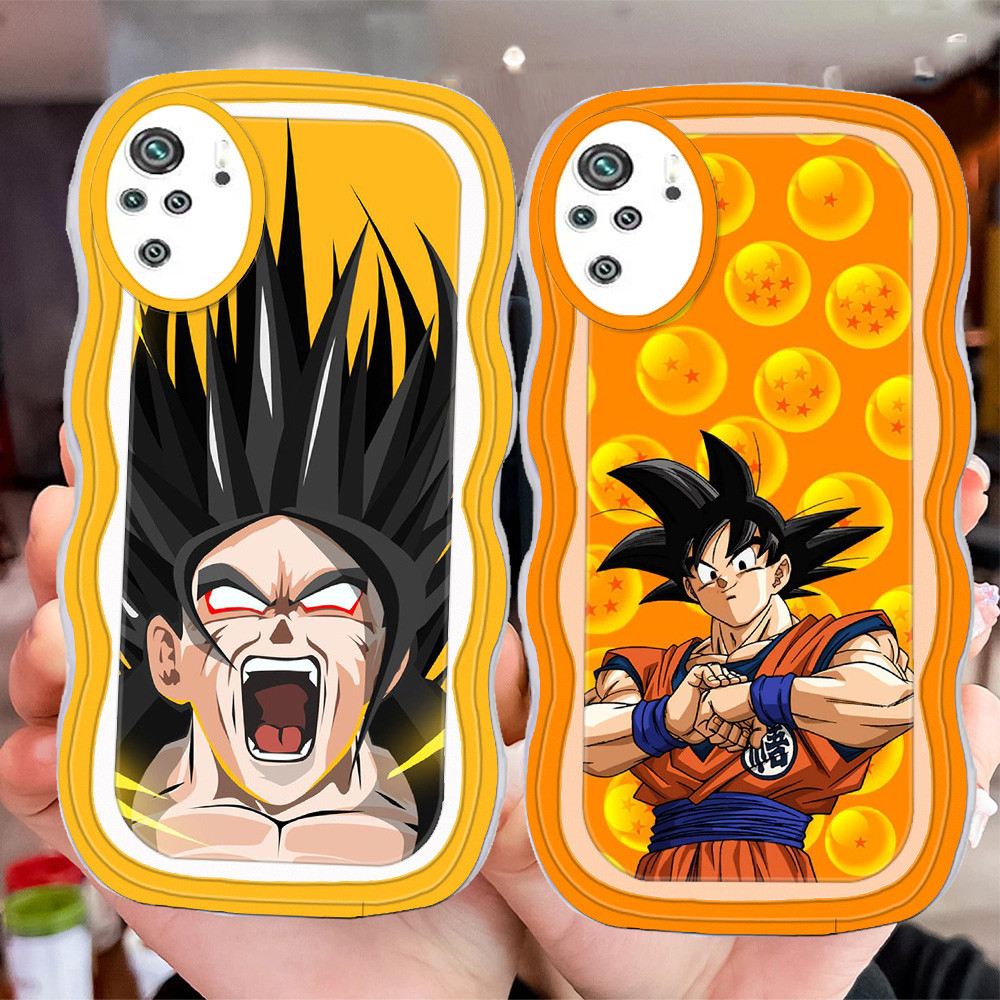 D-107 Dragon Ball Z Transparan Casing untuk Xiaomi Redmi Note 10 10S 10C Pro Max 5G Case