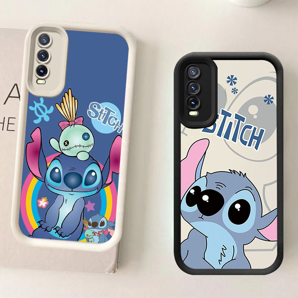 ST29 Stitch Casing untuk VIVO Y20s Y20i Y11s Y20 Y12s S1 Y66 Pro Kasus Ponsel