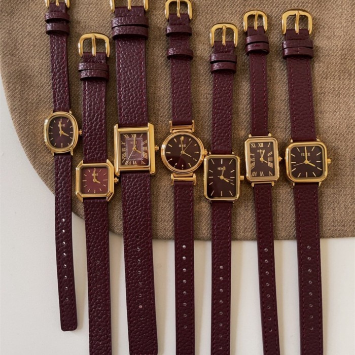 IEKE's Popular Ankara Red New Year's Watch Women's Exquisite Retro Hot-selling Women's Watch