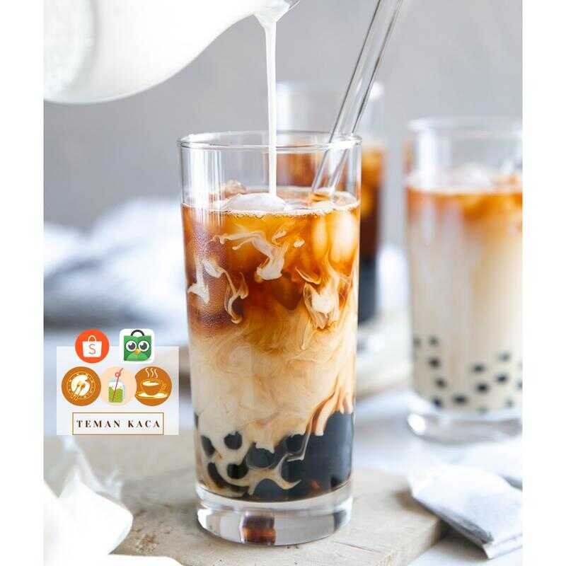 

Susu Jus Tinggi SWISS / Gelas Kaca Bening