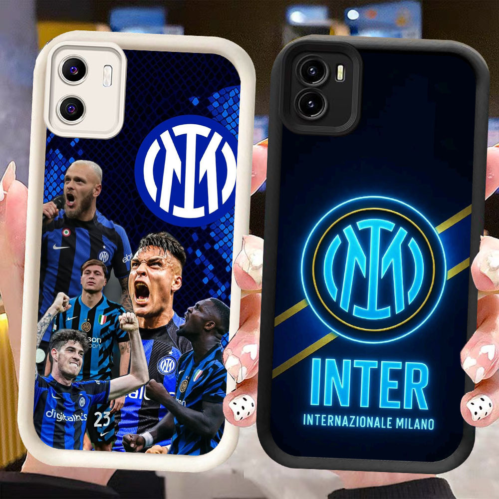 BM-10 Inter Milan Casing HP Untuk VIVO Y15S Y01 Y22s Y55 Y01A Y55S Y22 Y15a Y33E Y33S