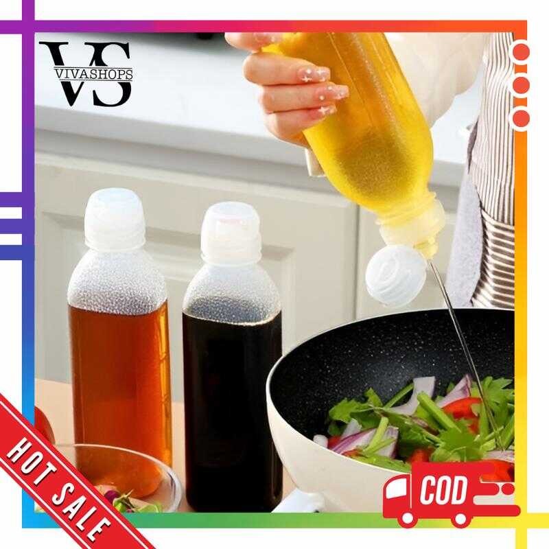 

Minyak Saus Kecap Anti Tumpah Fliptop Multifungsi / Botol Plastik Food Grade Serbaguna