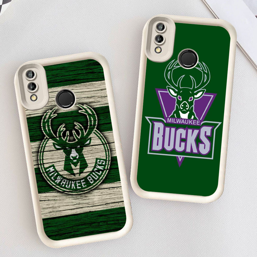 Lembut Casing untuk VIVO V15 Y91C Y91 Y95 Y83 Y91i Y93 Kasus CF38 Milwaukee Bucks