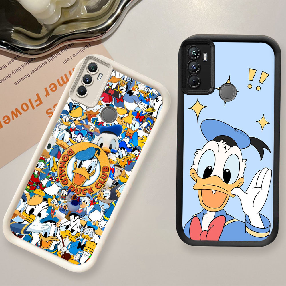 ST12 Donald duck Casing untuk Realme C17 7I OPPO A53 A33 A53S 2020 Kasus Ponsel