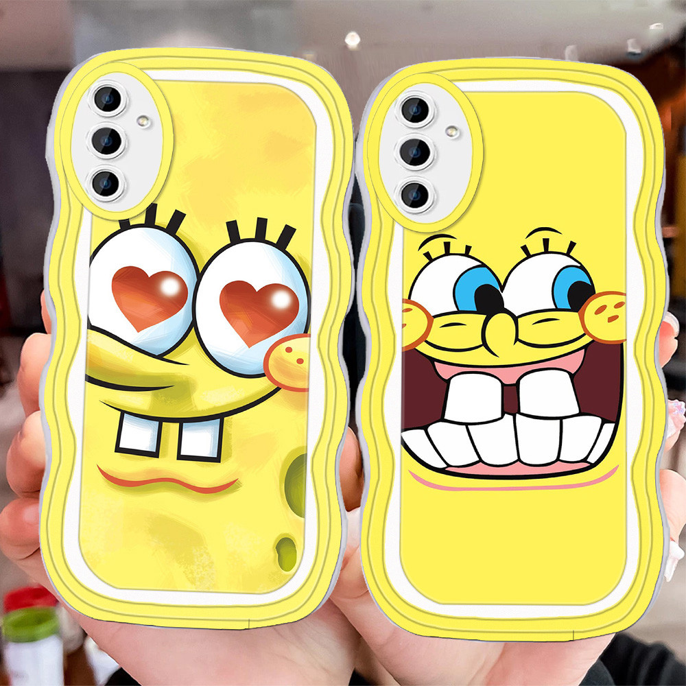 D-42 Spongebob Transparan Casing untuk Samsung A52S A72 A33 A52 A53 A13 A32 A23 5G Case