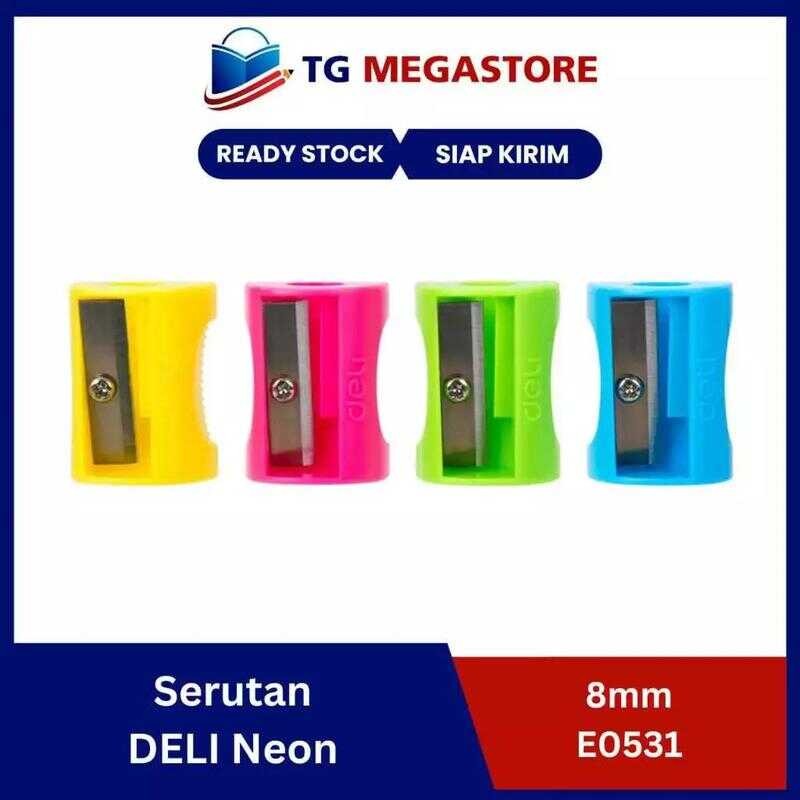 

Serutan DELI Neon Rautan Kecil 8mm - E0531