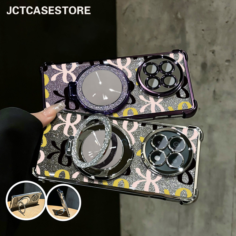 Case Oppo A57 A3X A12 A16S A5 2020 A15S Garskin Dengan Stand Case Oppo A17 A17K A33 Glitter CardCase