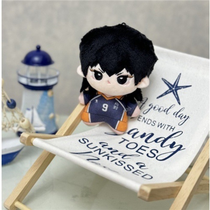 Istana Boneka Koleksi Boneka Anak-Anak Haikyuu Anak-Anak Penyerang Bola Voli Kageyama Tobio, Katun A