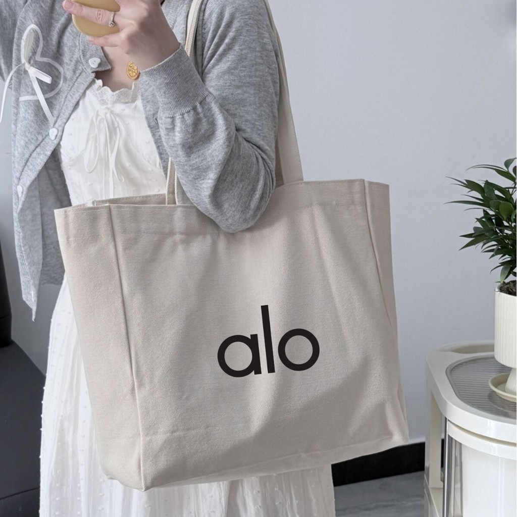 Kacamata Hitam Tas Wanita alo Kanvas Yoga Gaya Korea Satu Bahu untuk Wanita, Belanja Kapasitas Besar