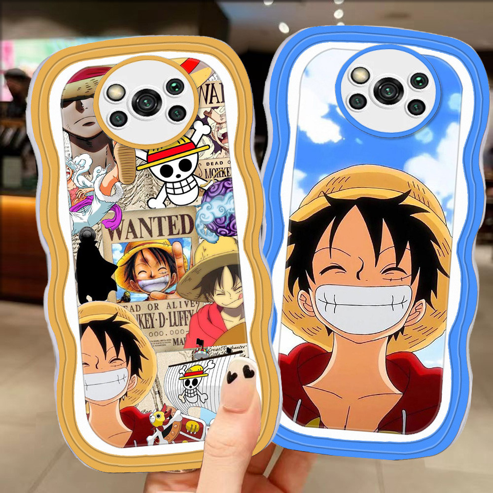 A-19 Anime One Piece Luffy TPU Casing untuk Xiaomi POCO X3 NFC GT Pro Transparan Case