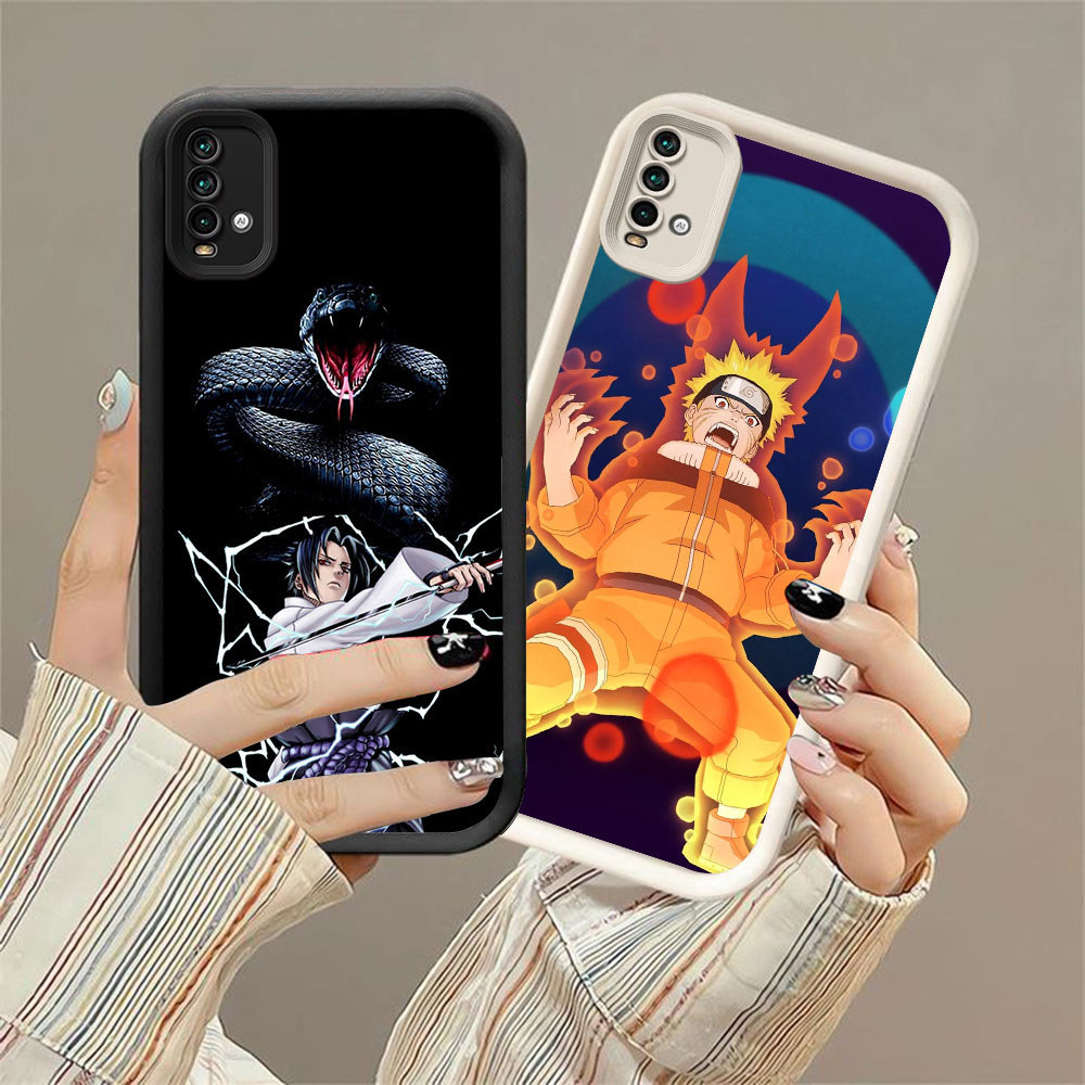 CK-88 Sasuke Uchiha Shockproof Casing untuk Xiaomi Redmi Note 11 11S 11T SE POCO X7 Pro