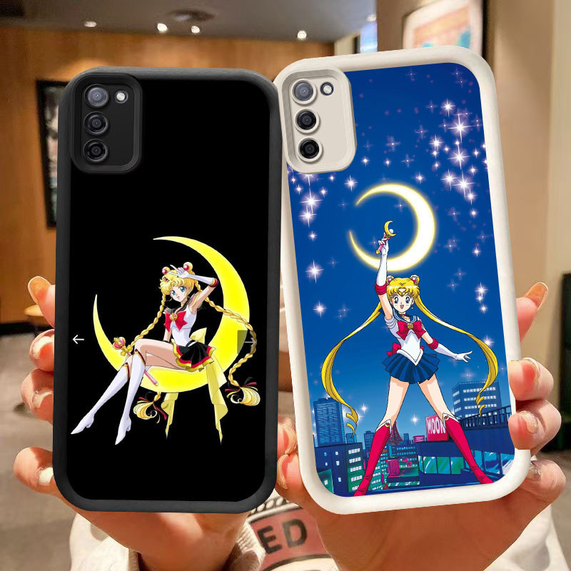 HP-22 Sailor Moon Soft Case for Samsung F02S A02S A03S A31 M02S