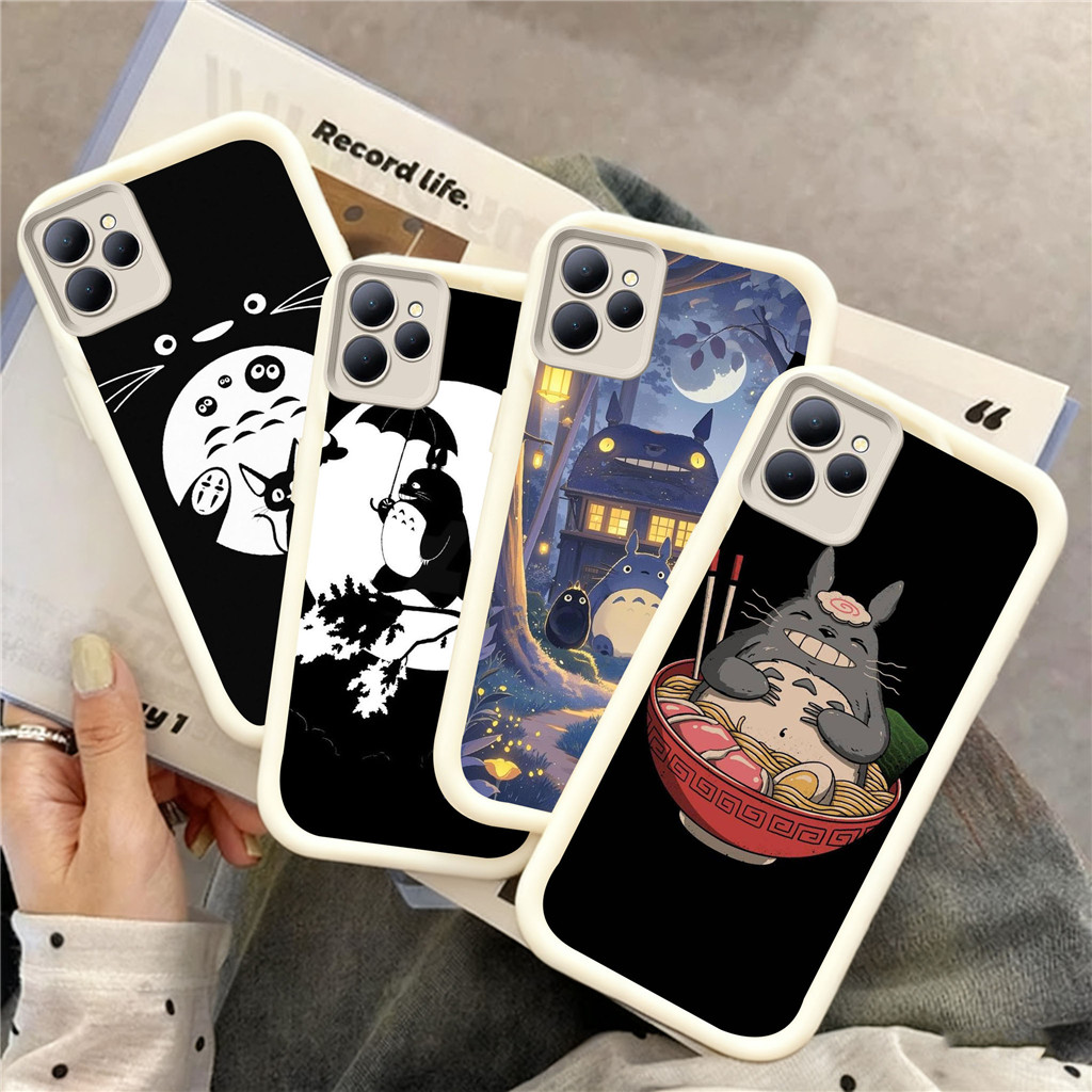 UQ88 Totoro Casing untuk Hp Plating ITEL Infinix Zero Smart A70 6 Smart6 8 Smart5 P55 7 Note40ProPlu