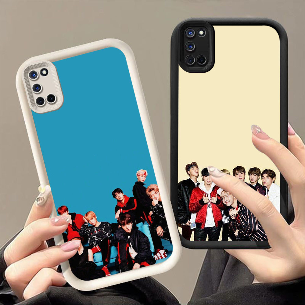 HP-5 bts Soft Case Kompatibel OPPO A52 A92 F19 A95 A74 A94 A55 F19S A72