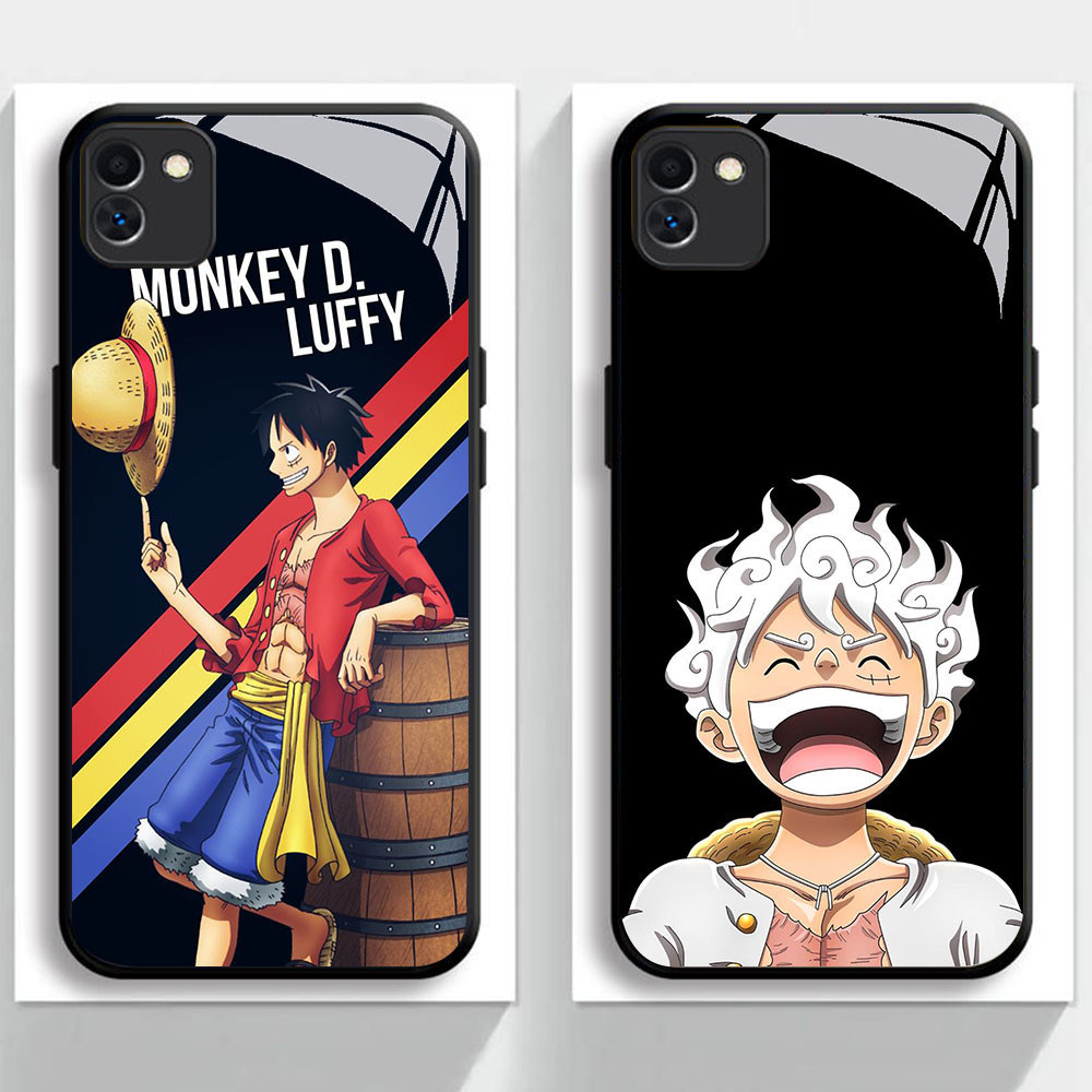 DR-22 Monkey D Luffy HD Glass Casing untuk Samsung A03 A04 A05 M04 F04 A04E Core