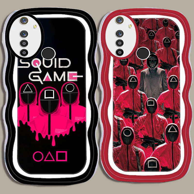 A-43 Fashion Squid TPU Casing untuk Realme 6s 5s 5i 3 6 5 Pro Transparan Case