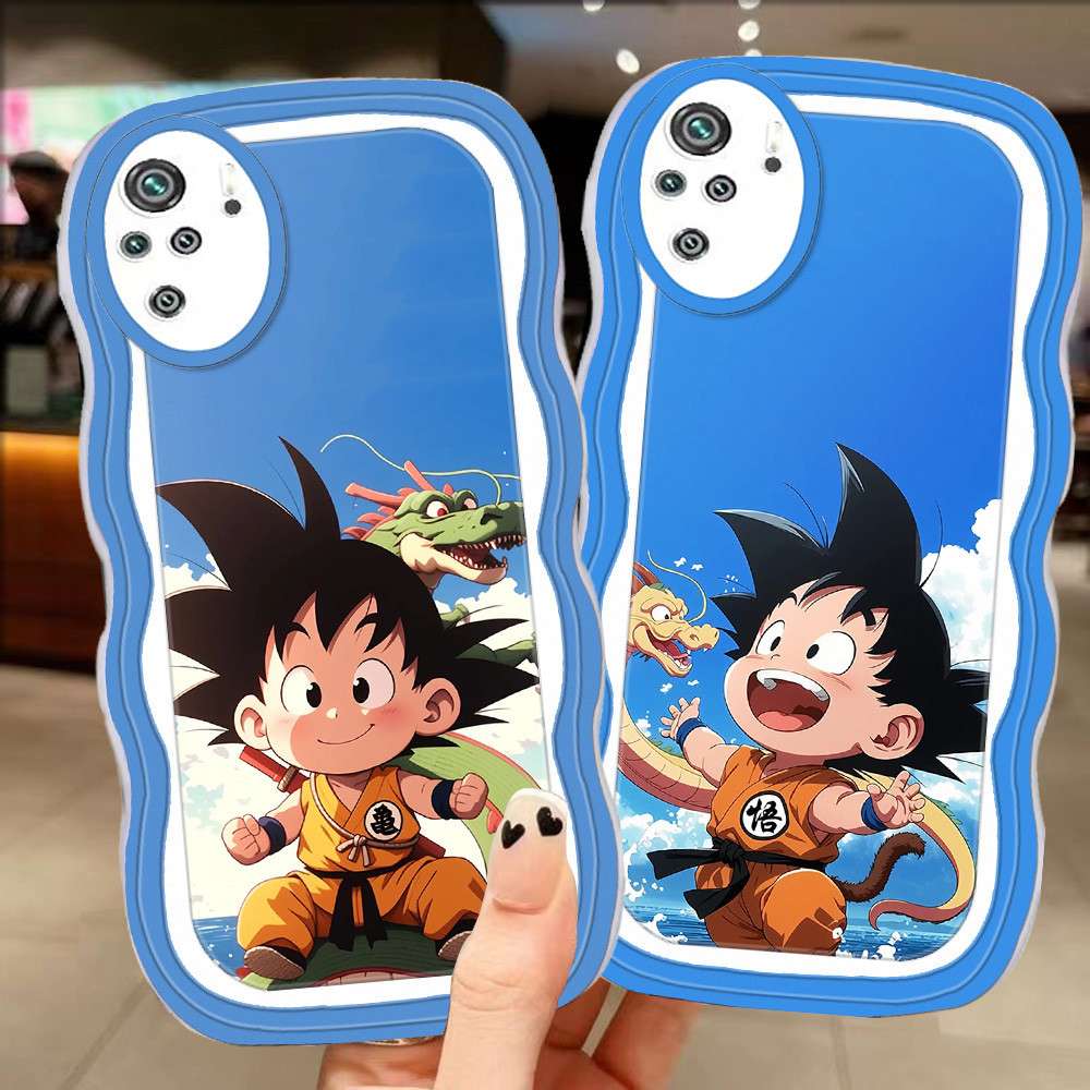 A-29 Dragon Ball TPU Casing untuk Xiaomi Redmi 10C Note 10S 10 Pro Max 5G Transparan Case