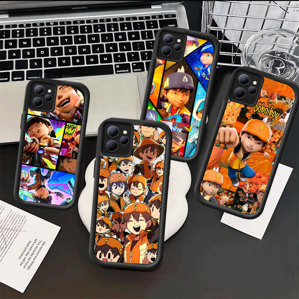 UQ16 Boboiboy Casing untuk Hp Plating ITEL Infinix Zero Smart A70 6 Smart6 8 Smart5 P55 7 Note40ProP