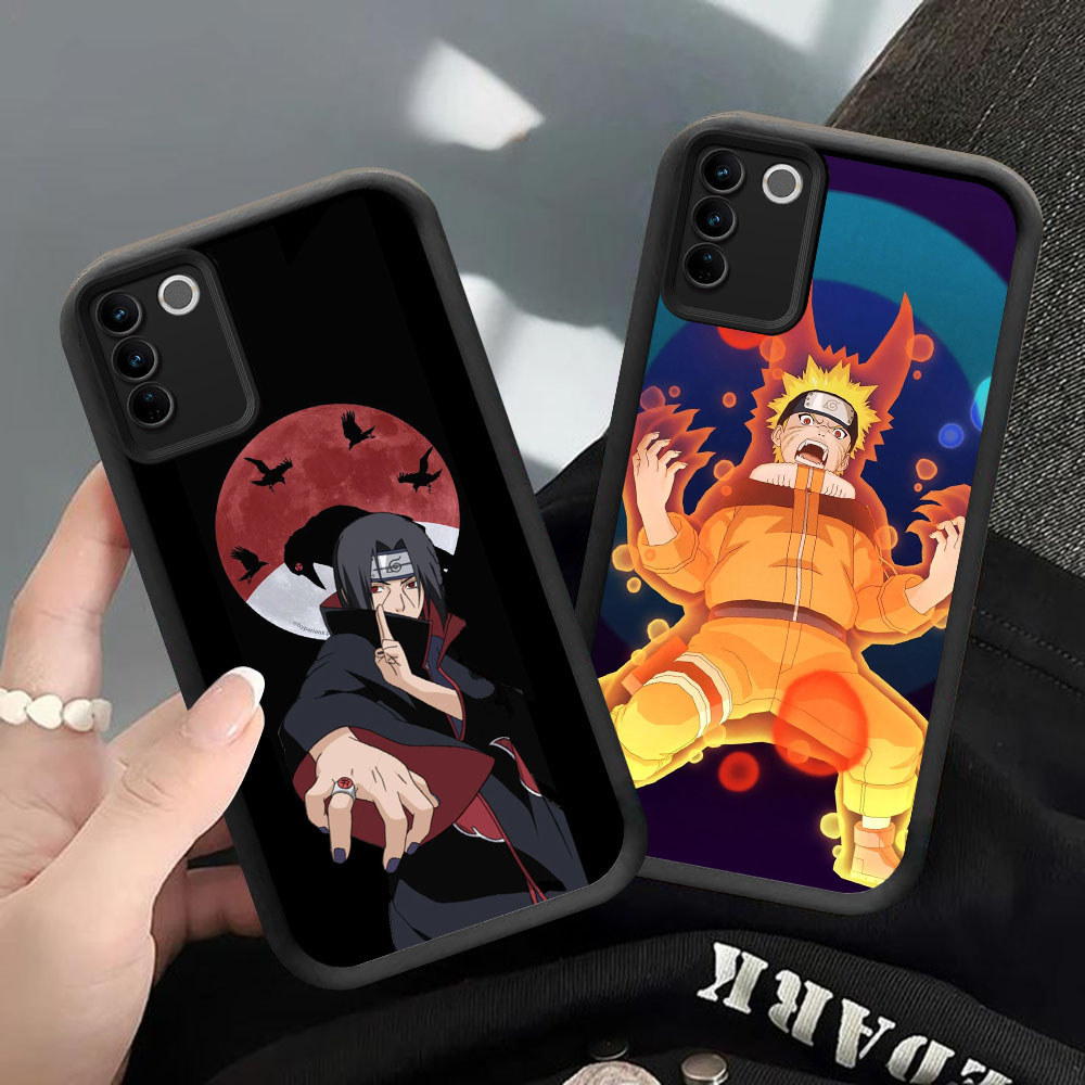 CK-88 Sasuke Uchiha Shockproof Casing untuk VIVO V27E V27 V29 V29E Y200e Y100 Pro