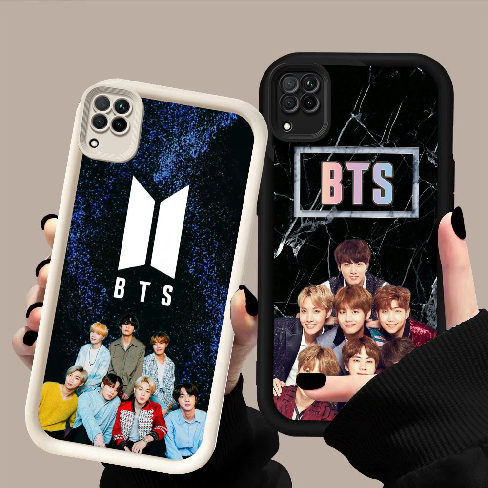 BR-17 BTS OT7 Soft Silicone Casing untuk Samsung A12 A22 J2 J4 J7 Pro Plus Prime 5G