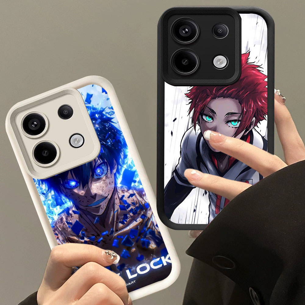 Lembut Casing untuk Infinix Tecno Pova 5 Smart POP GT 30 7 20 Pro Kasus CF65 Blue Lock