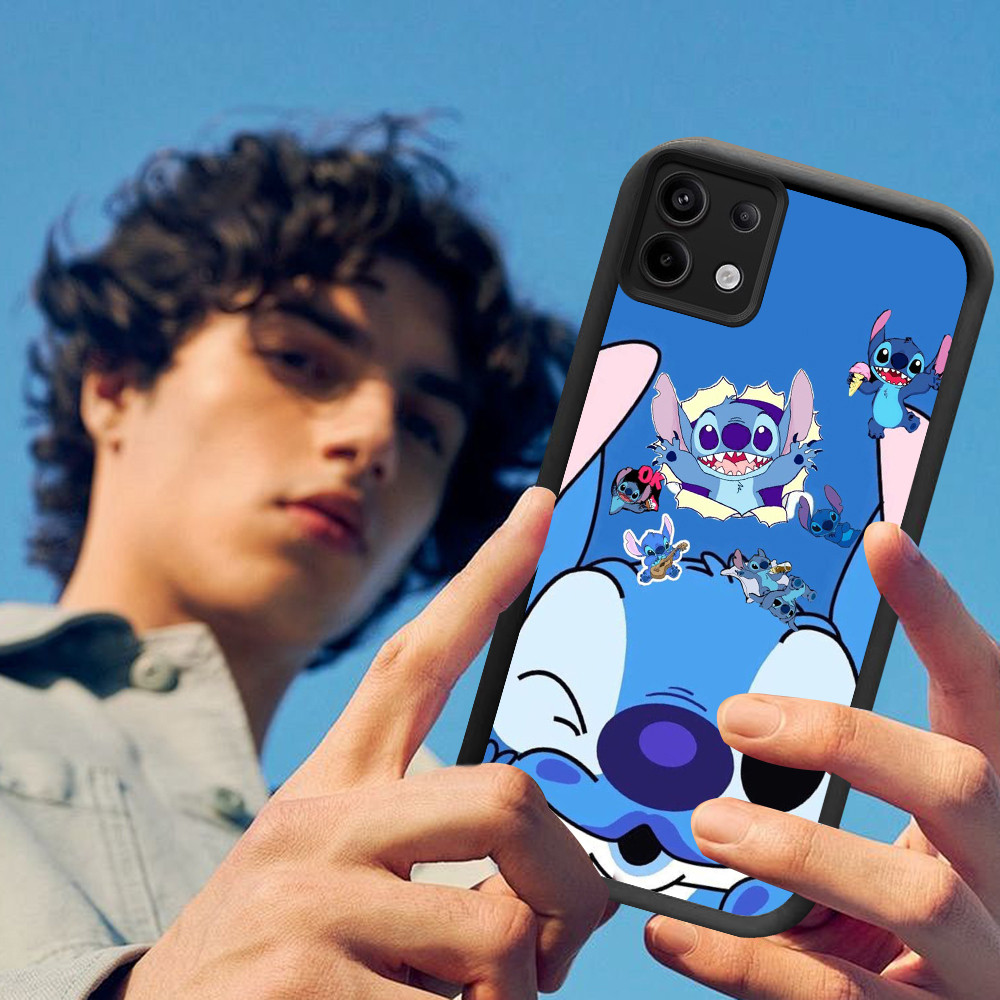 DE-33 Stitch Casing Handphone Untuk Infinix Smart Smart6 9 Ram3 10Plus Smart5 Ram2 7 8 10 6 Plus