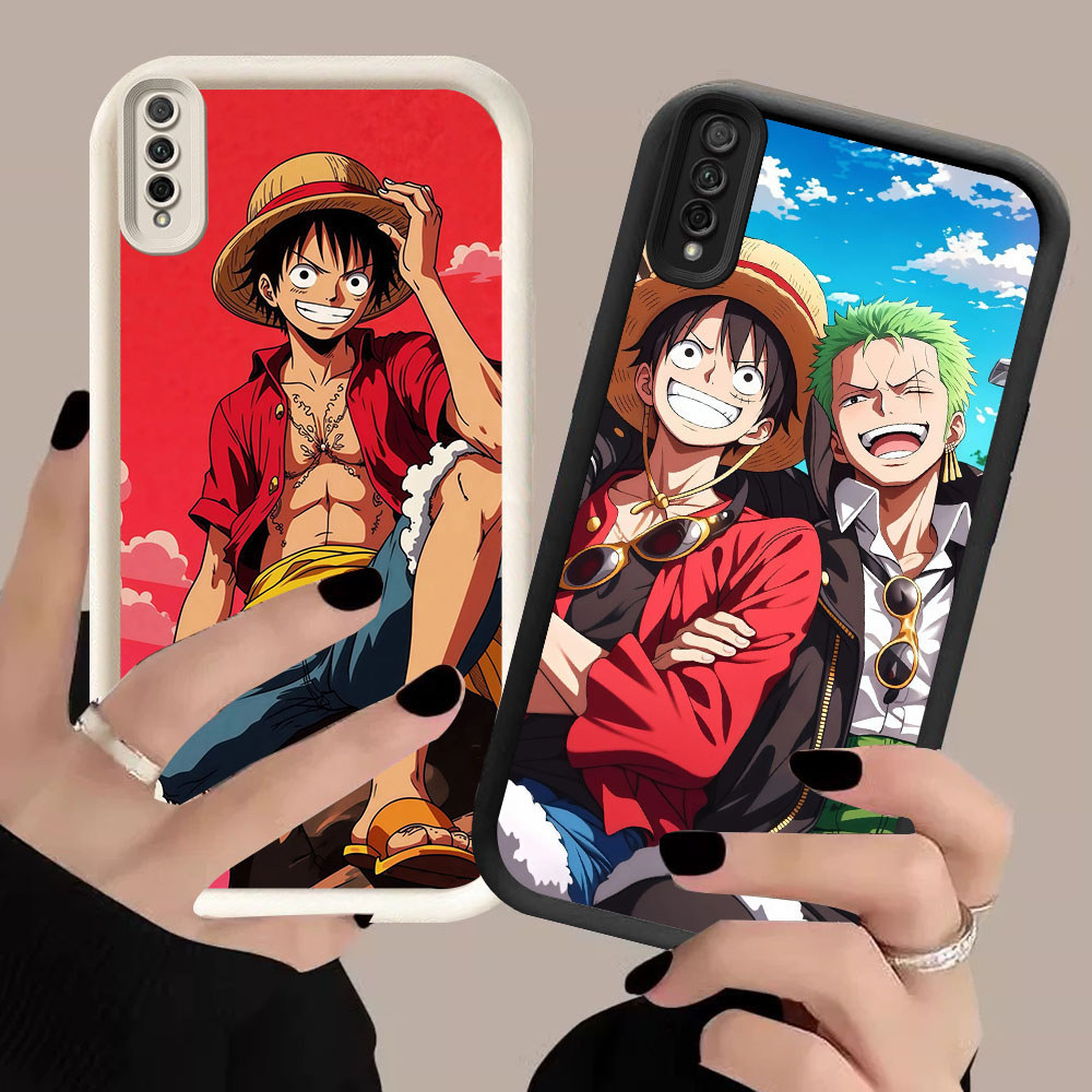 DR-68 Luffy Zorro Shockproof Casing untuk Samsung A50 A50s M02 A30S A7 A02 A03 A26 Core