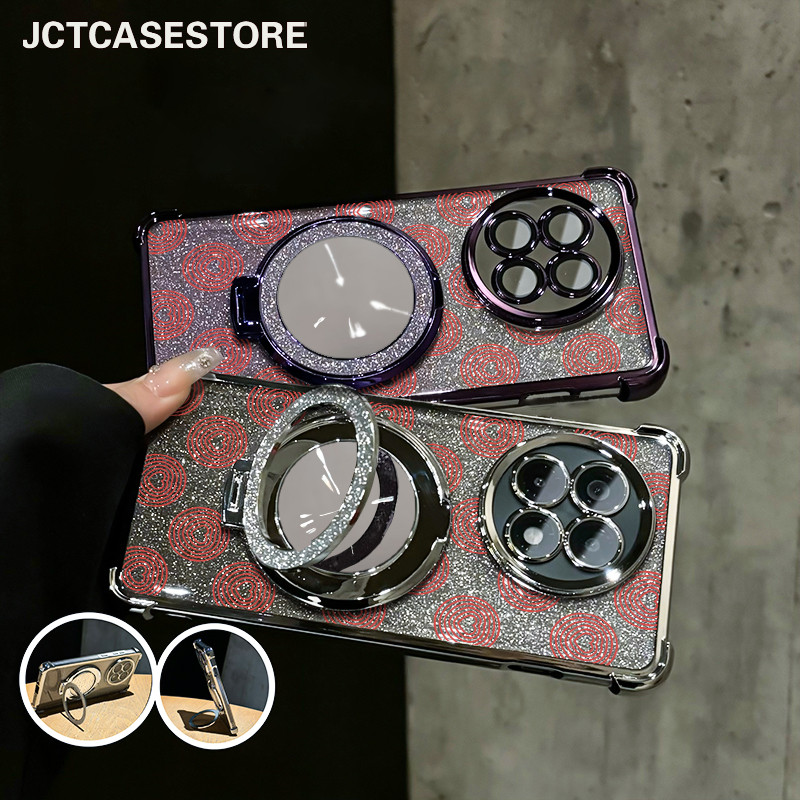 Case Oppo A57 A3X A12 A16S A5 2020 A15S Garskin Dengan Stand Case Oppo A17 A17K A33 Glitter CardCase