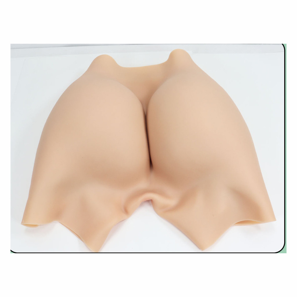 Celana Dalam Pembesar Dengan Silikon Terbuka Panjang 4/5 Crotch Palsu Silikon Tanpa Jahitan Celana S