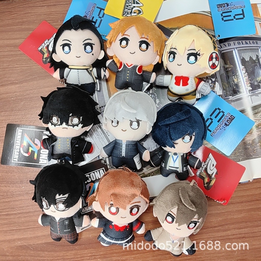 Bag Charm Lucu Boneka Plush Amane Minato Versi Kartun Q Merchandise Gantungan Kunci Hadiah Lucu Impo