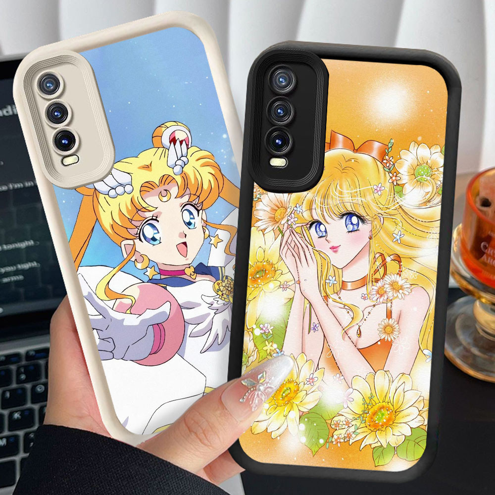 Casing Pelindung untuk Samsung A50 A50s A30s A7 A10 A30 2018 Kasus NR27 Sailor Moon