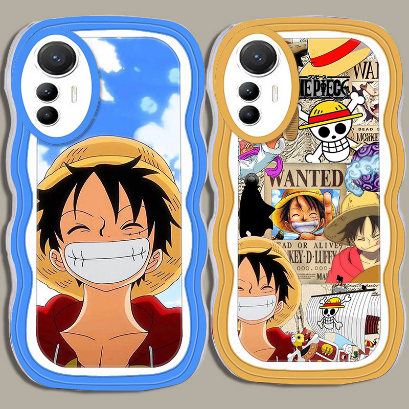 A-19 Anime One Piece Luffy TPU Casing untuk Xiaomi Mi 12T 10T 11T 12 Lite 9 Pro 5G Transparan Case