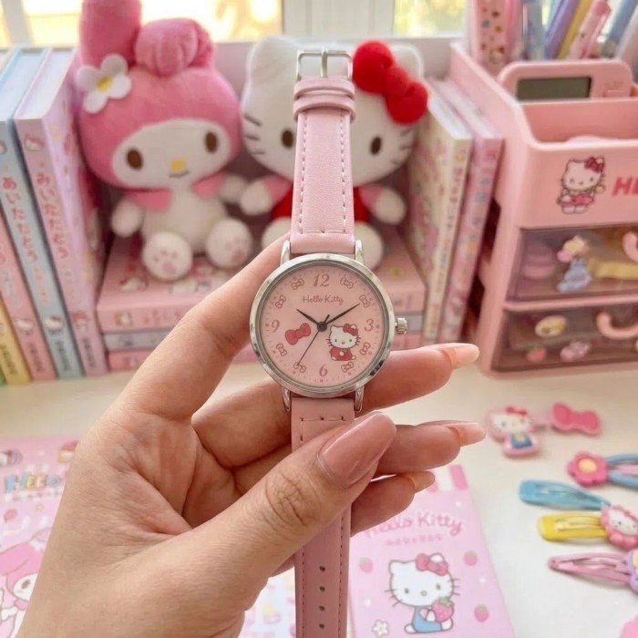 Kt Cat Cute Watch Female Junior High School Student Exam High-looking Quartz Watch Watch Hello Kitt